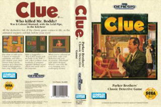 SMD GameBase Clue Parker_Brothers 1992