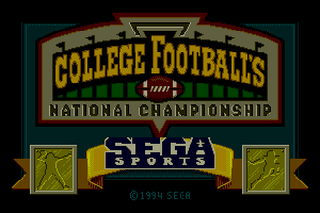 SMD GameBase College_Football's_National_Championship SEGA_Enterprises_Ltd. 1994
