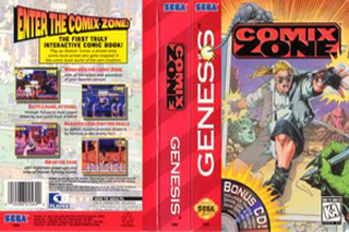 SMD GameBase Comix_Zone Sega_BORRAR 1995
