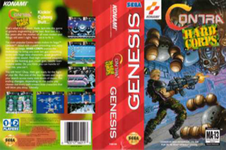 SMD GameBase Contra:_Hard_Corps Konami_Co.,_Ltd. 1994