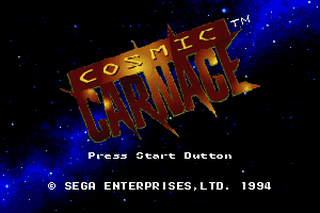 SMD GameBase Cosmic_Carnage SEGA_Enterprises_Ltd. 1994
