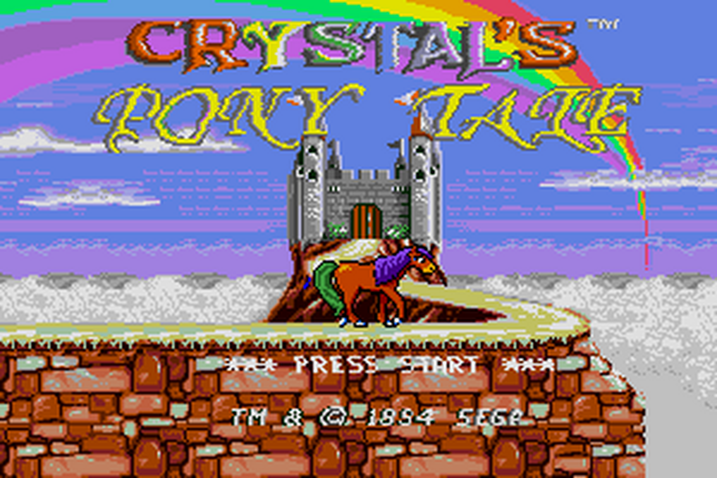 SMD GameBase Crystal's_Pony_Tale SEGA_Enterprises_Ltd. 1994