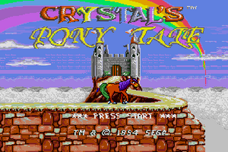 SMD GameBase Crystal's_Pony_Tale SEGA_Enterprises_Ltd. 1994