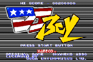 SMD GameBase DJ_Boy Kaneko_Co.,_Ltd. 1990
