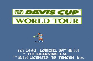 SMD GameBase Davis_Cup_Tennis/Davis_Cup_World_Tour Tengen_Inc. 1993