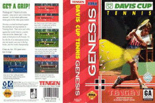 SMD GameBase Davis_Cup_Tennis/Davis_Cup_World_Tour Tengen_Inc. 1993