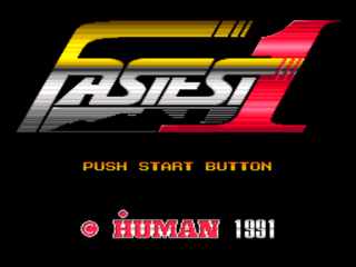 SMD GameBase Fastest_1 Human_Entertainment,_Inc. 1991
