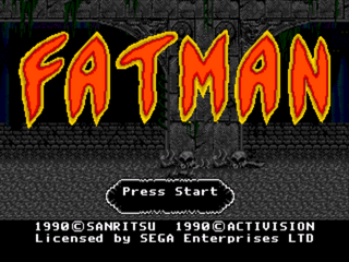 SMD GameBase Fatman RazorSoft,_Inc. 1991