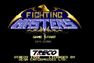SMD GameBase Fighting_Masters Treco 1992
