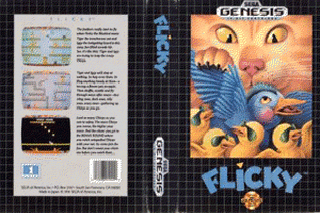 SMD GameBase Flicky SEGA_Enterprises_Ltd. 1991