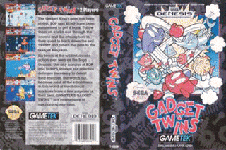 SMD GameBase Gadget_Twins,_The GameTek,_Inc. 1991