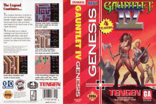 SMD GameBase Gauntlet_4 Tengen_Inc. 1993