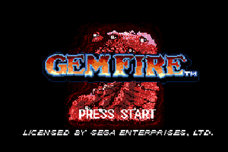 SMD GameBase Gemfire KOEI_Corporation 1992
