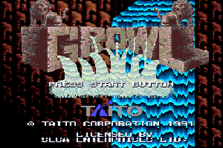 SMD GameBase Growl Taito_Corporation 1991