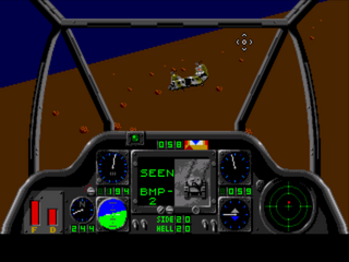SMD GameBase Gunship U.S._Gold,_Inc. 1993