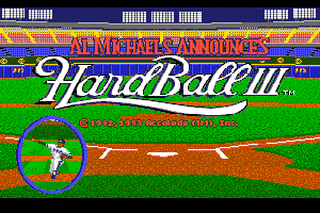 SMD GameBase Hardball Accolade,_Inc. 1991
