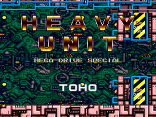 SMD GameBase Heavy_Unit Toho_Co.,Ltd. 1990
