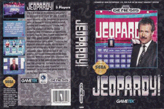 SMD GameBase Jeopardy! GameTek,_Inc. 1993