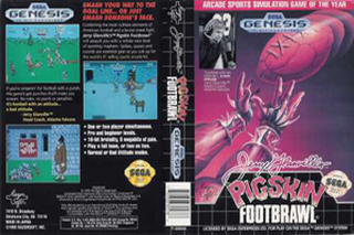 SMD GameBase Jerry_Glanville's_Pigskin_Footbrawl/Pigskin_621_AD RazorSoft,_Inc. 1990
