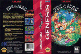 SMD GameBase Joe_&_Mac_-_Caveman_Ninja TAKARA_Co.,_Ltd. 1991