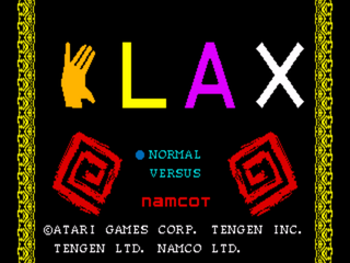 SMD GameBase Klax_(Namco) Namco_Limited 1990