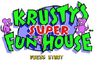 SMD GameBase Krusty's_Super_Fun_House Acclaim_Entertainment,_Inc. 1992