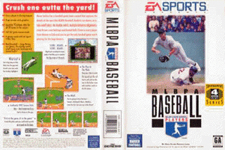 SMD GameBase MLBPA_Baseball Electronic_Arts,_Inc. 1994