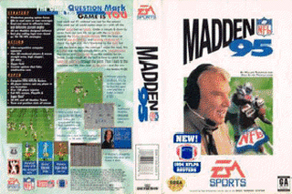 SMD GameBase Madden_NFL_'95 Electronic_Arts,_Inc. 1994