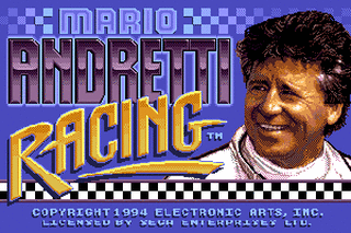 SMD GameBase Mario_Andretti_Racing High_Score_Productions/Systemsoft/Electronic_Arts 1994