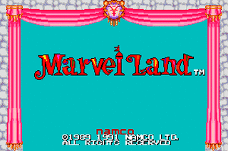 SMD GameBase Marvel_Land Namco_Limited 1991