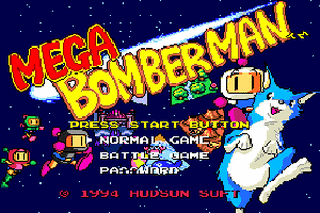 SMD GameBase Mega_Bomberman Hudson_Soft 1994