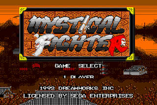 SMD GameBase Mystical_Fighter Taito/Dreamworks 1991