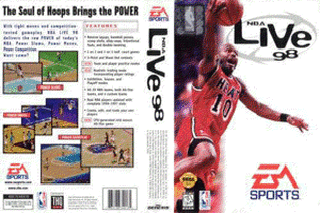 SMD GameBase NBA_Live_'98 Electronic_Arts,_Inc. 1997