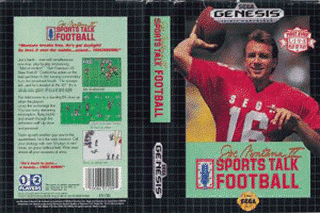 SMD GameBase Joe_Montana_II:_Sports_Talk_Football SEGA_Enterprises_Ltd. 1991