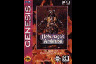 SMD GameBase Nobunaga's_Ambition KOEI_Corporation 1988