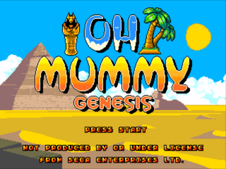 SMD GameBase Oh_Mummy_Genesis
