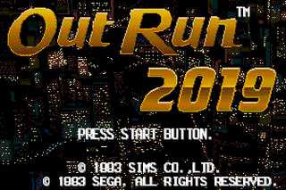 SMD GameBase OutRun_2019 Sega_BORRAR 1993