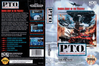 SMD GameBase P.T.O._-_Pacific_Theatre_of_Operations KOEI_Corporation 1992