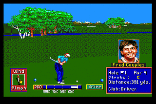 SMD GameBase PGA_Tour_Golf_II Electronic_Arts,_Inc. 1992