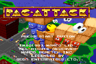 SMD GameBase Pac-Attack Namco_Limited 1993