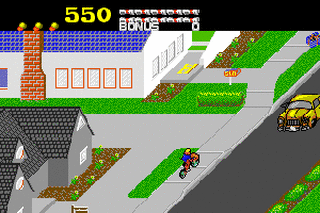 SMD GameBase Paperboy Atari/Tengen 1991