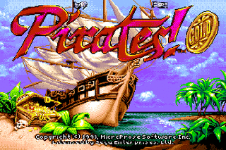 SMD GameBase Pirates!_Gold Microprose 1993