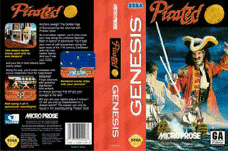 SMD GameBase Pirates!_Gold Microprose 1993