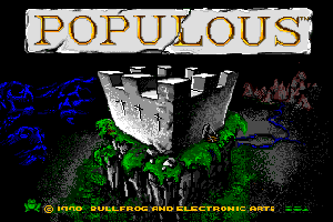 SMD GameBase Populous Electronic_Arts,_Inc. 1990