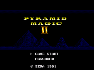 SMD GameBase Pyramid_Magic_II