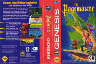 SMD GameBase Pagemaster,_The Fox_Interactive 1994