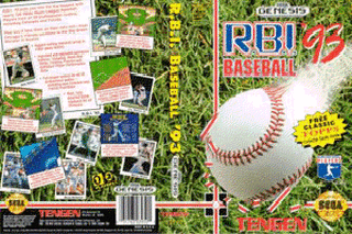SMD GameBase RBI_Baseball_'93 Atari/Tengen 1993