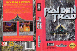 SMD GameBase Raiden_Trad Micronet_Co._Ltd. 1991
