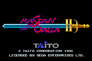 SMD GameBase Rastan_Saga_II Taito_Corporation 1991