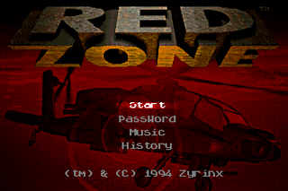 SMD GameBase Red_Zone Time_Warner_Interactive 1994